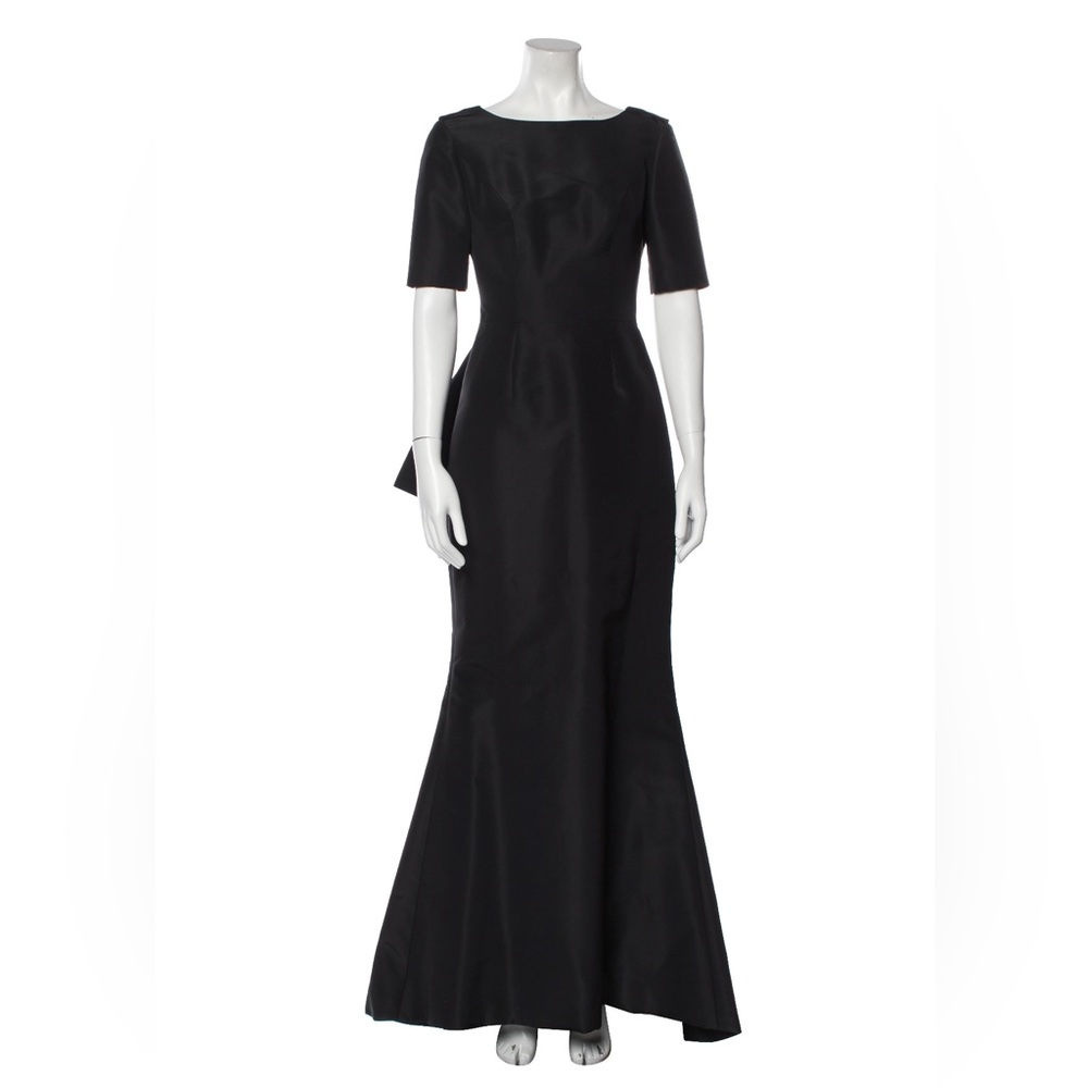 Carolina Herrera Silk Faille Gown NWT